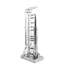 Kit de Puzzle 3D en métal pour enfants, modèles apollo saturne, à assembler, cadeau, jouets