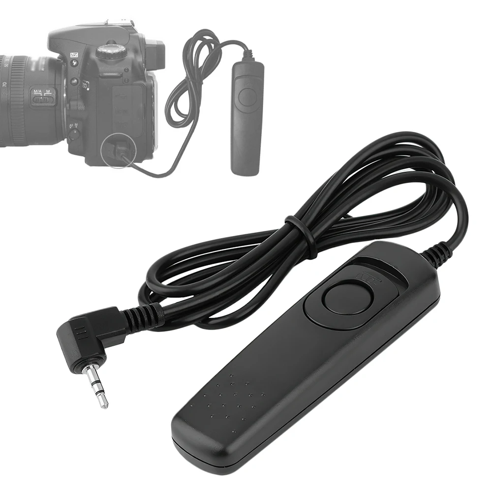 New Electronic Camera Shutter Release Remote Control Shutter Release Cable Cord Quick Release