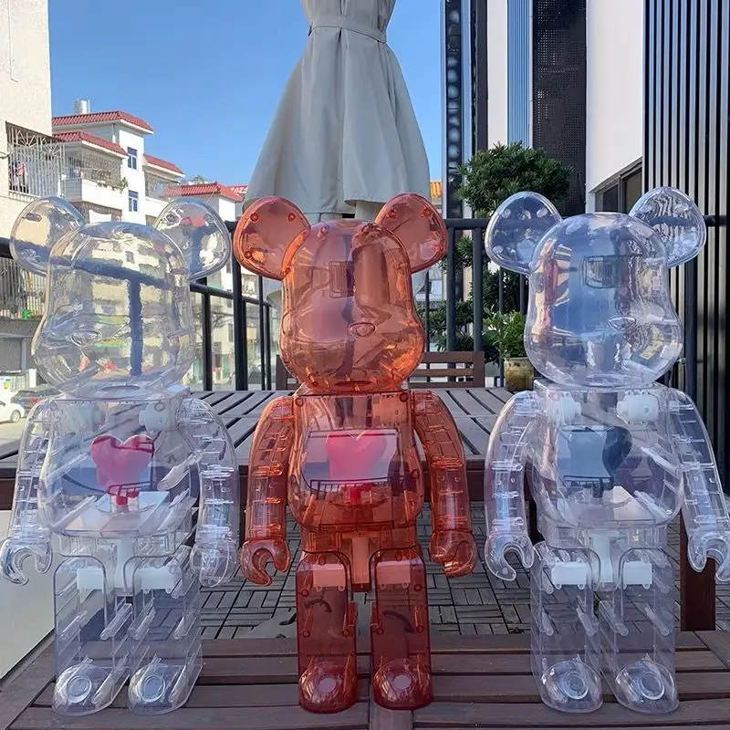 Светящийся медведь Bape Bear bearbrick2g ручная работа ювелирные изделия фирменный