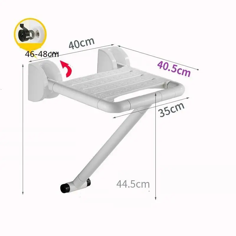 Number 12 Mueble De Dormitorio Douche Kruk мебель для спальни Туалет шаг Escalon Plegable tabrete Ducha стул для ванной комнаты табурет для ванной комнаты - Цвет: Number 12