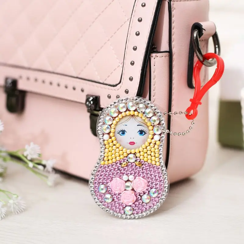 Специальная форма алмазная картина кукла Россия Мультфильм Ключ вышивка сумка цепь QX2D