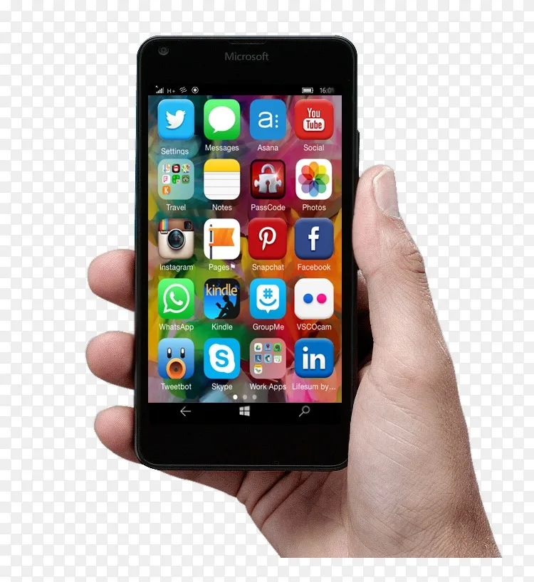 950微软lumia 640 windows手机-智能手机png图片素材免费下载_图片