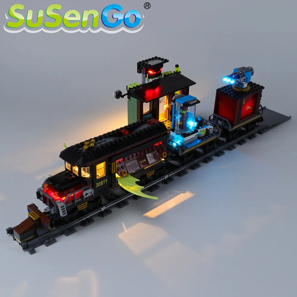 

SuSenGo LED Light kit For Ghost Train Express Building Blocks Building Blocks Lighting Set Compatible with 70424