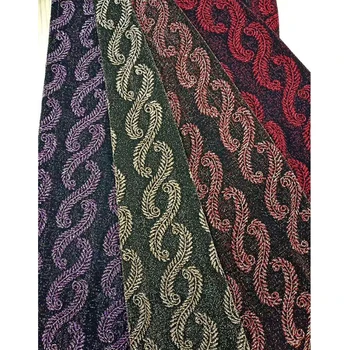 

5 Yards Yarn Dyed Fabric Cotton 100% Damask Jacquard Gold Silver MetallicFabric for Clothing Dress Fabric Wholesale Dropshipping