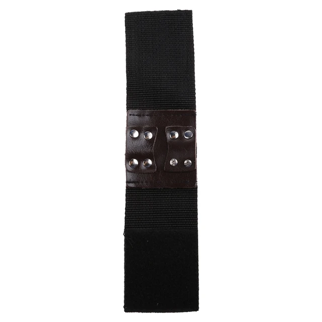 2 Pair Wrist Guard Protector - Elastic Hunting Fishing Wristband Black