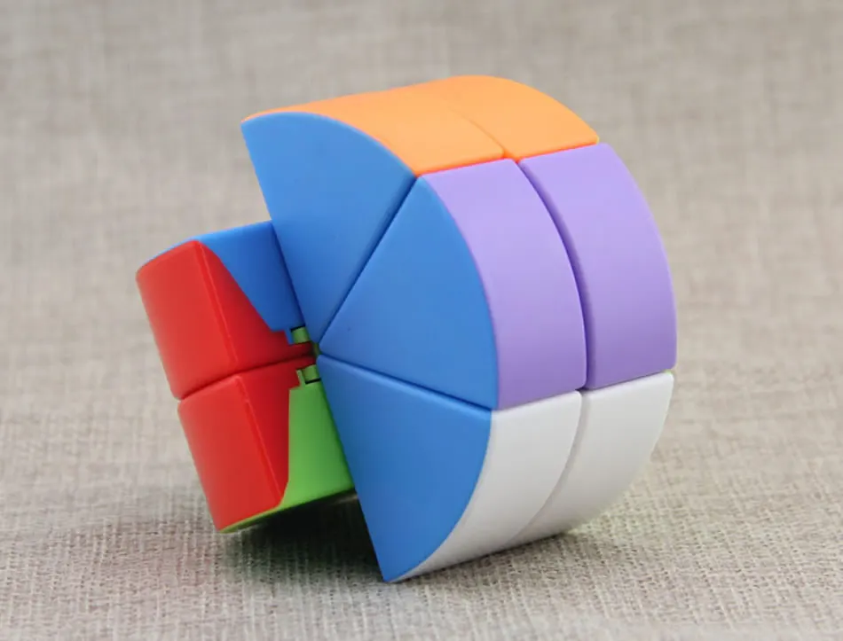 Высокое качество, JSYouPin цилиндр, 2x2x2, волшебный куб, 2x2, скоростная головоломка, рождественский подарок, идеи, детские игрушки для детей