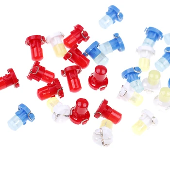 

10pcs / Lot T3 Neo Wedge Led Bulb Instrument Dash Dashboard Gauge Base Lamp
