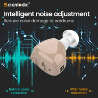 Aparat słuchowy akumulator aparat słuchowy ITE aparaty słuchowe dla osób starszych Audifonos wzmacniacz dźwięku dla głuchota 4