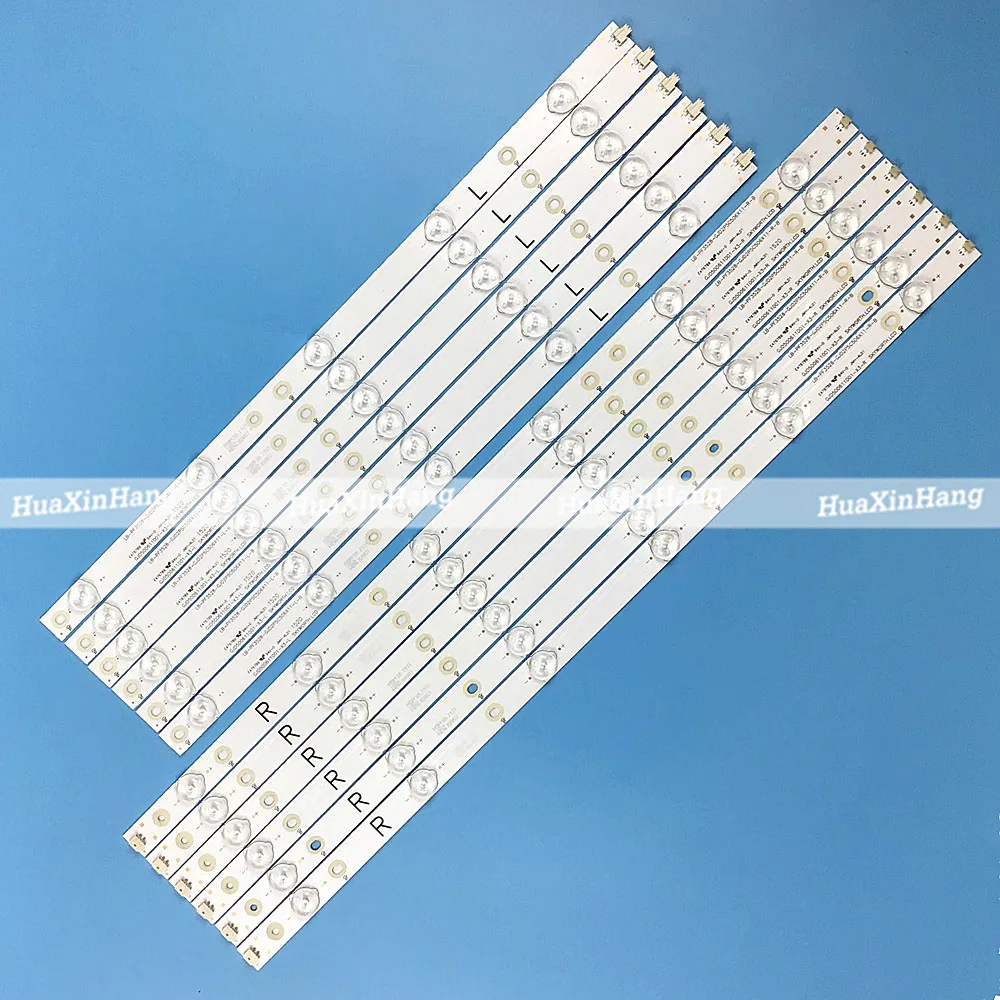 Светодиодный Подсветка полосы для АОС 50 &quotТВ LE50D6660/80 TPT500J1-LE8 YX-50018014 LC-50LB261U 50PFH4309