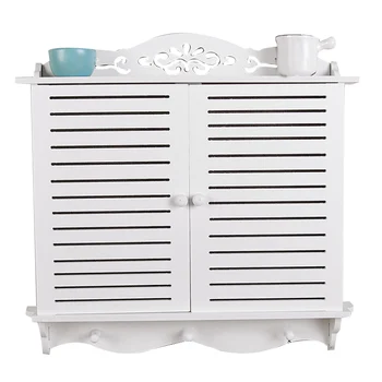 

Wall-Mounted Creative Decorative Meter Box Electric Box Garden Wall Decoration Multimedia Shielding Box DIY Hollow Carved Wood B