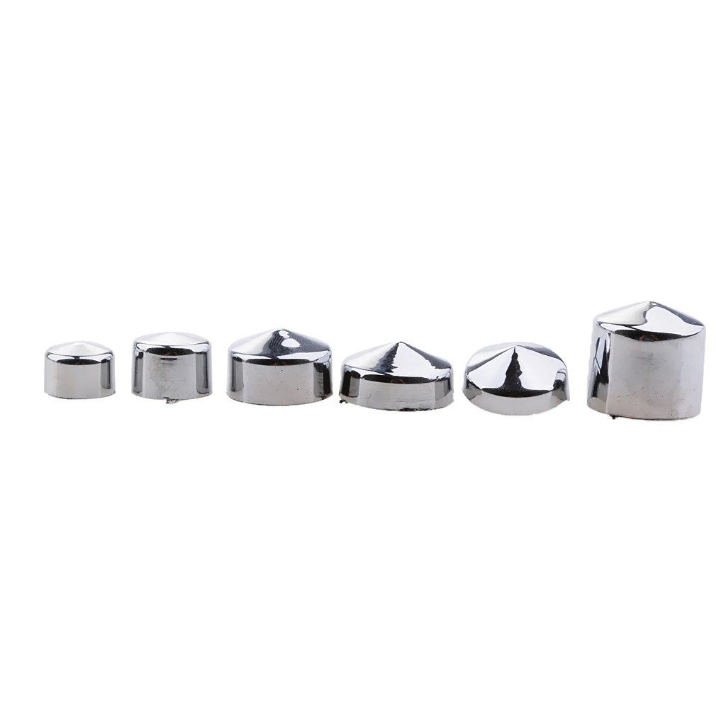 For 91-12   Glide Twin Cam Chrome ABS Bolt Cap Topper Cover 78 Pcs