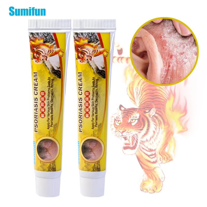 Травяной крем для псориаза Sumifun 1 шт. бактериостаз экзема дерматит
