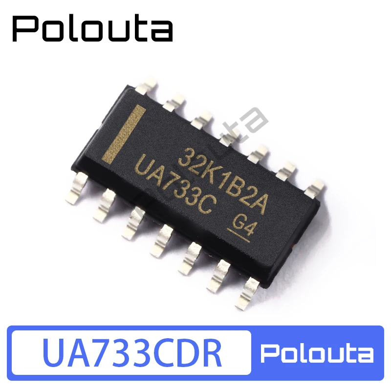 

Дифференциальный видеоусилитель UA733CDR UA733 SOP14, 3 шт., чип SMD, интегральная схема Arduino Nano, электронный комплект «сделай сам», бесплатная доставка