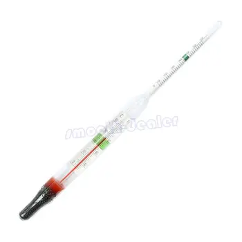 

Aquarium Glass Hydrometer with Thermometer Salt Marine Salinity Tester Meter N1HA