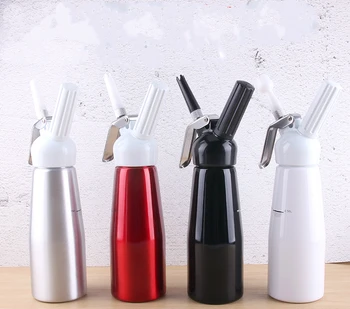 

Fancy coffee special aluminum cream gun fresh cream machine 0.5L cream foaming machine