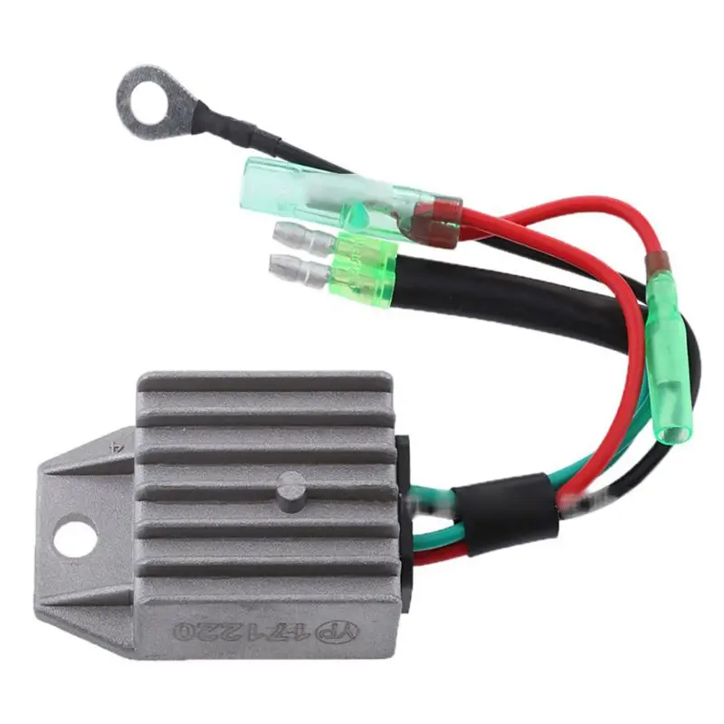 Voltage Regulator Rectifier Motorcycle Boat Motor 2-Stroke Motor Outboard Engine Scooter Moped Suitable for Yamaha 15HP