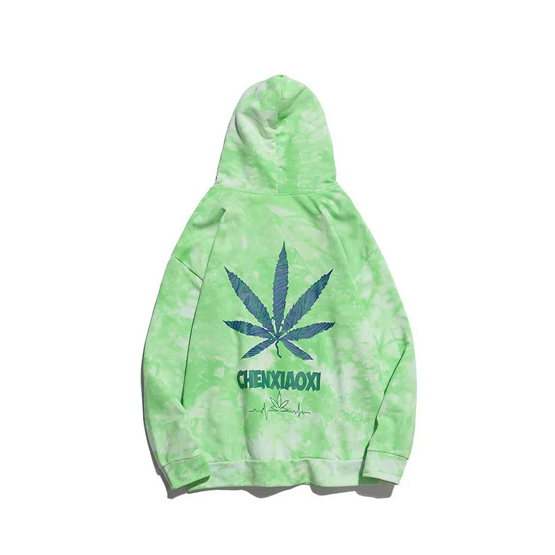 Осень 2019 новинка свободные толстовки мужские в стиле хип-хоп граффити галстук