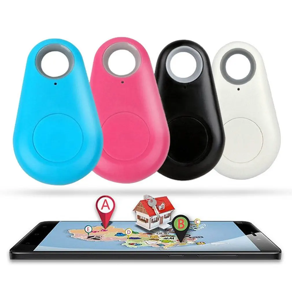 Pets Smart Mini GPS Tracker Anti-Lost Waterproof Bluetooth Tracer For Pet Dog Cat Keys Wallet Bag Kids Trackers Finder Equipment