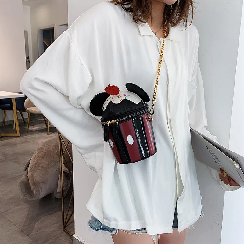 

Square Bag Chain Tote Messenger-Bags Women's Handbag Retro Matte Shoulder Quality Fashion
