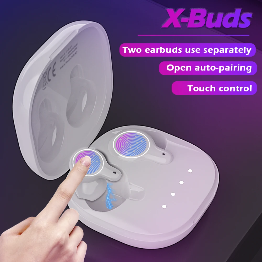 Cigfun TWS Bluetooth 5.0 Earphones Mini Wireless Earbuds Sports Waterproof Stereo Headsets with Microphone For Phone