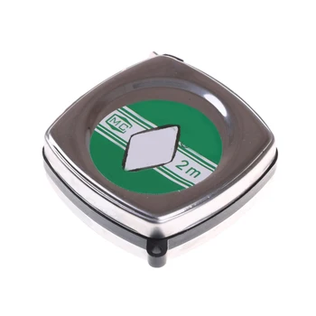 

2M Retractable Ruler Tape Portable Mini Metal Pull Ruler Tape Measure
