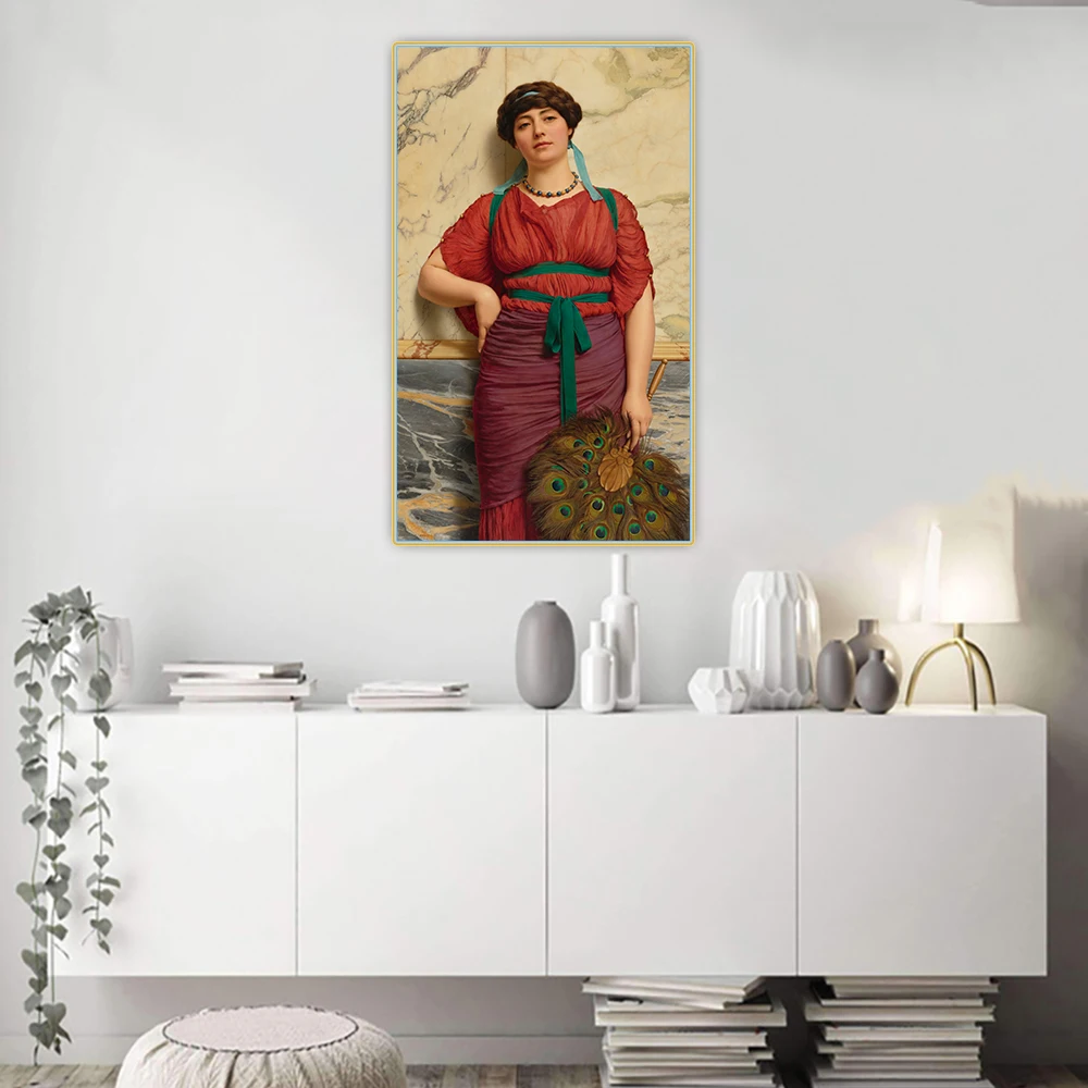Цитон Джон Вильям годворд eureurypyle Canvas холст искусство Масляная живопись