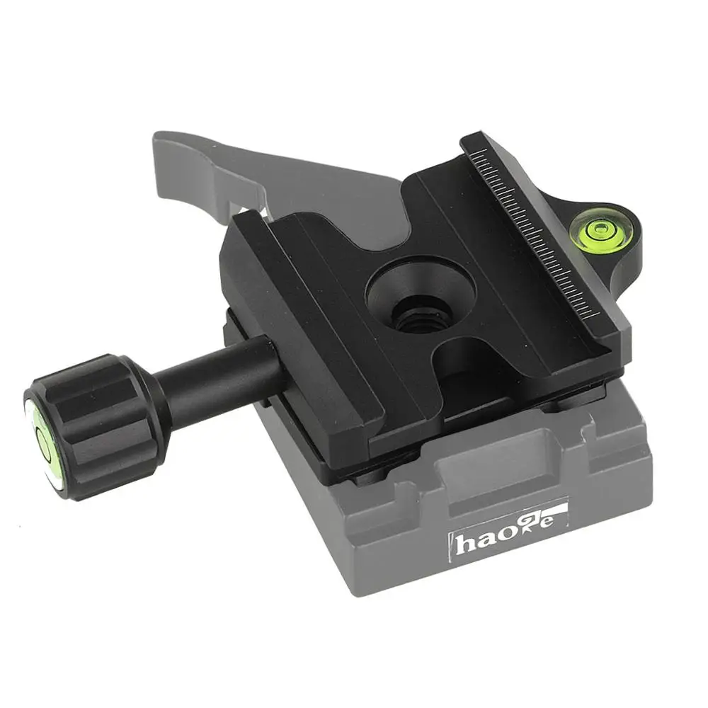 Haoge Quick Release QR Clamp Adapter Convertor for Manfrotto RC2 System to Arca-Swiss Compatible Haoge Quick Release QR Clamp Adapter Convertor for Manfrotto RC2 System to Arca-Swiss Compatible