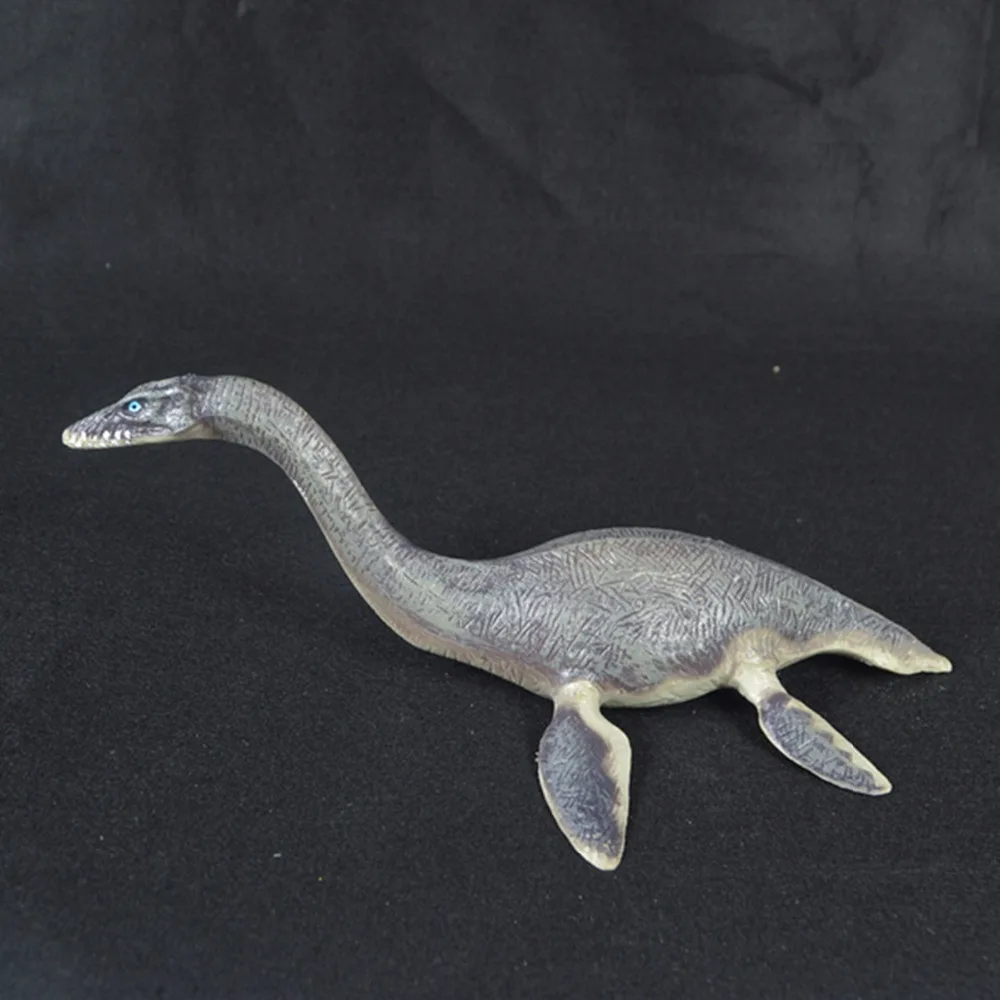 Реалистичный плесиозавр динозавр фигурка животного твердый пластик дети забавные игрушки игрушечные модели динозавров фигурки мальчиков подарок