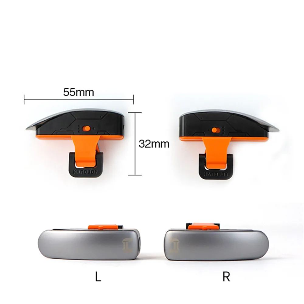  Creative Metal Game Trigger For PUBG Mobile Game High-sensitive Phone Game Joystick Shooter for And