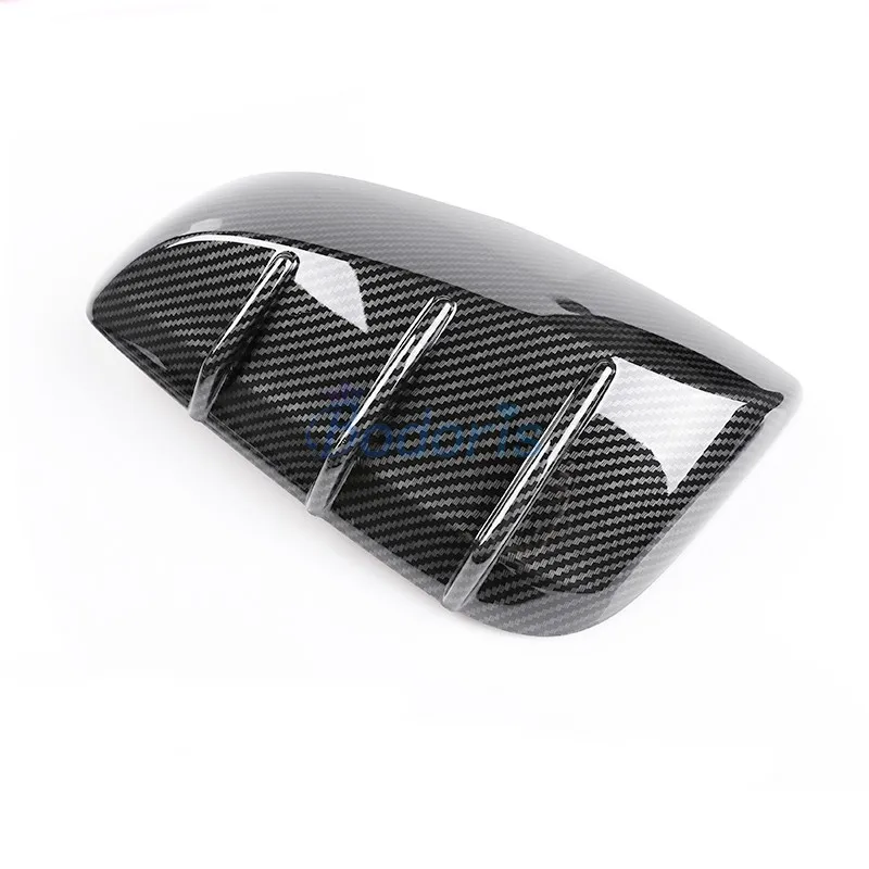 Углеродное волокно, цветное боковое зеркало, покрытие заднего вида, накладка на панель, отделка автомобиля, Стайлинг для Toyota RAV4 XA50, аксессуары