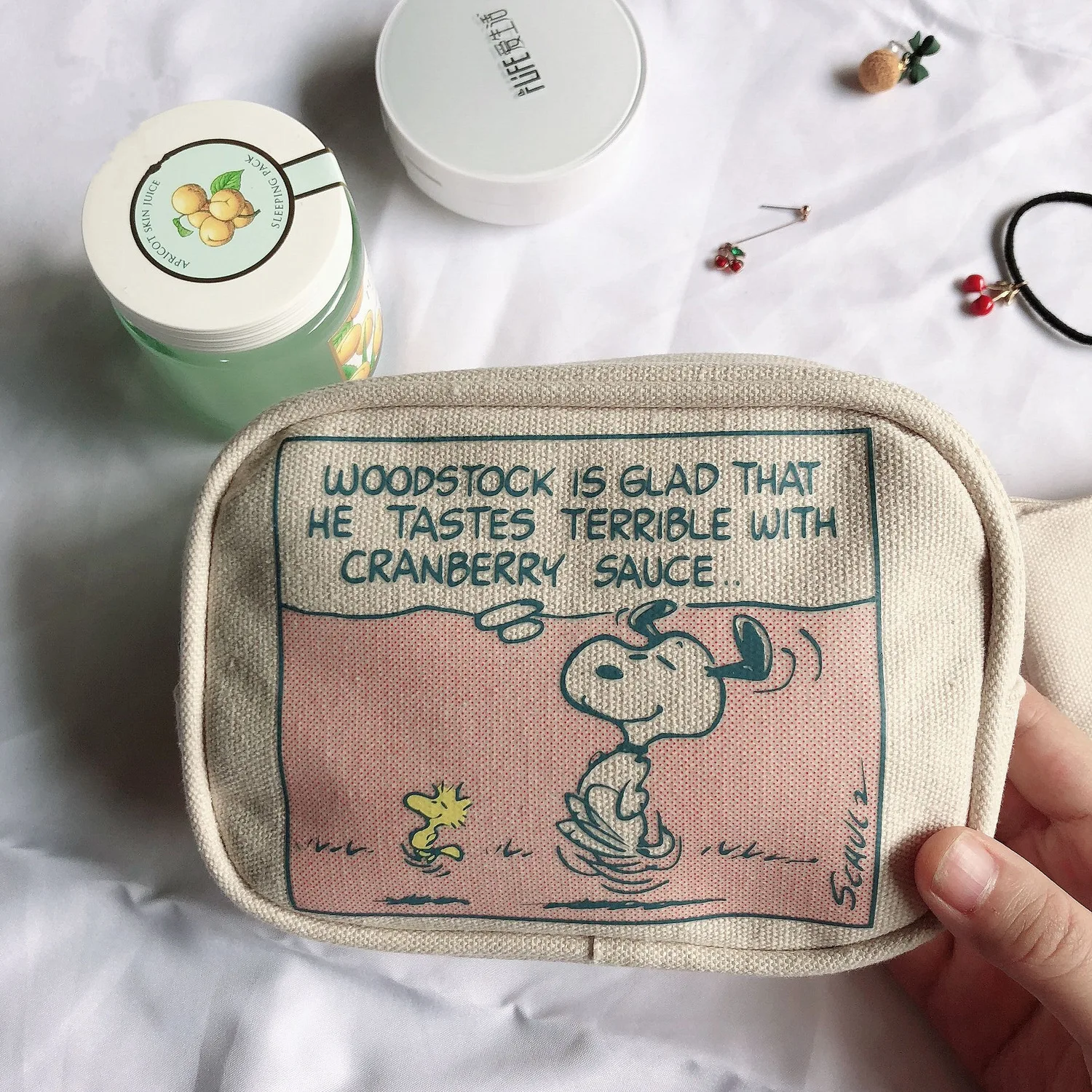 

Two-piece Suite Cartoon Puppy Rogue Dog Pencil Case Small Wallet Cosmetic Bag Student Pen Bag Personality Storage Bag stationery