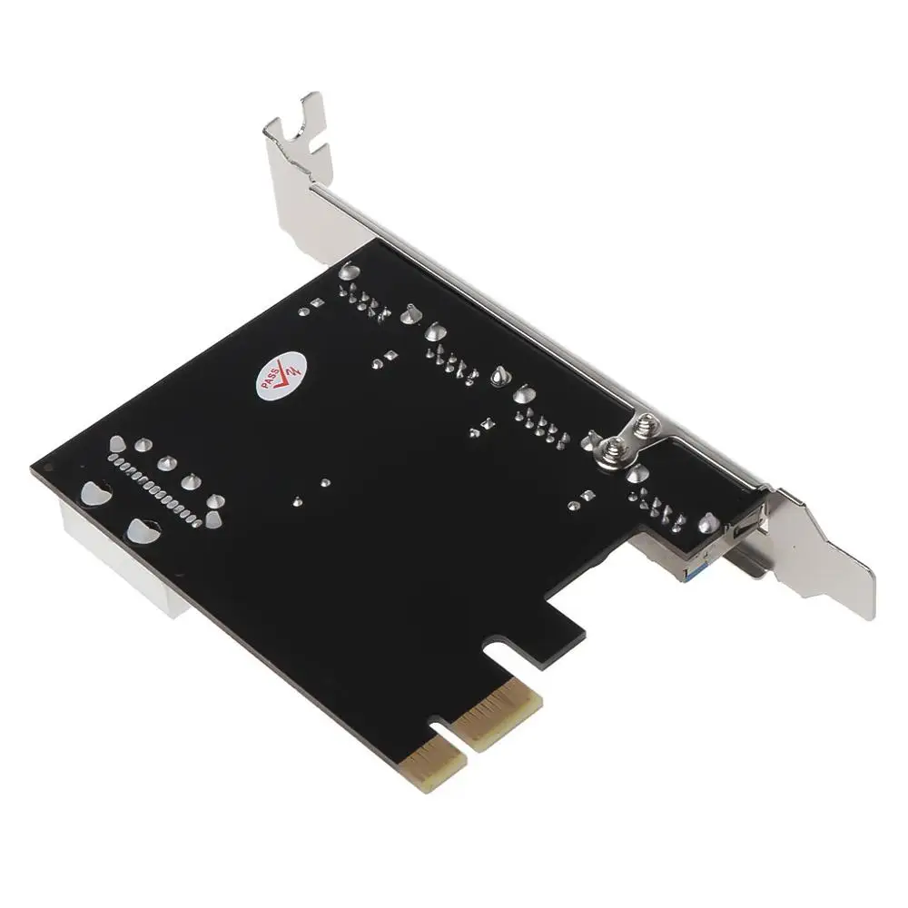 Адаптер расширения PCI E для концентратора USB 3 0 с 4 портами Express скорость 5 Гбит/с