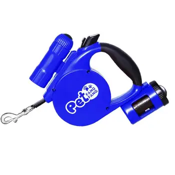 

Retractable Dog Leash 13ft for Small Medium Breed up to 88lbs Walking Pet Training Automatic Retractable Leash Blue