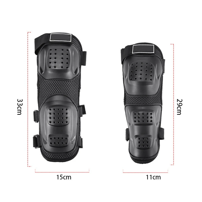 NEW-4Pcs наколенники для мотоцикла, наколенники, защитные наколенники, защитное снаряжение, универсальные наколенники для мотокросса и велоспорта