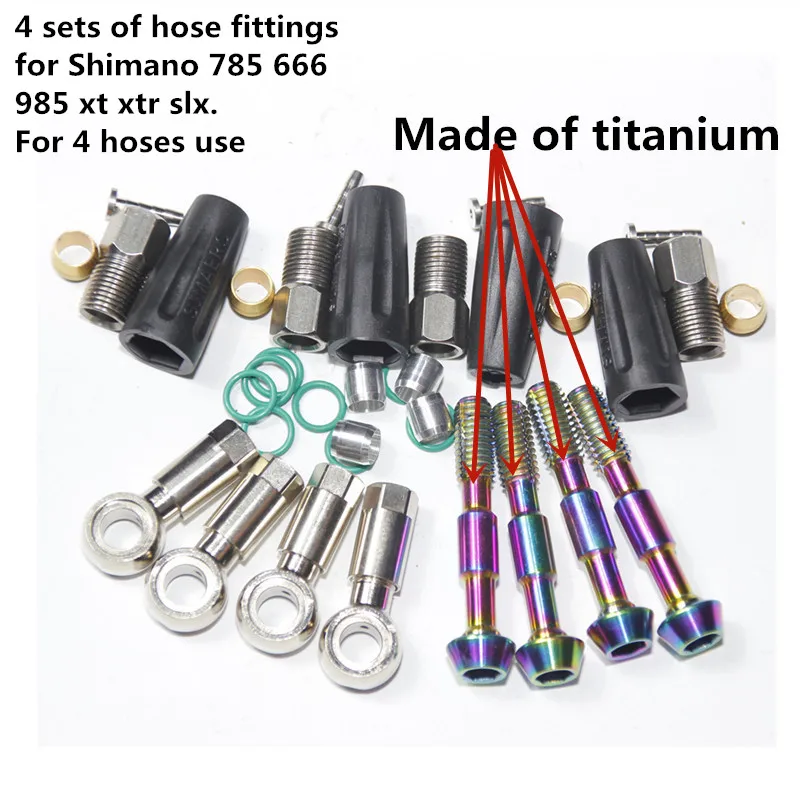 option 20 Велосипедная втулка для шланга SHIMANO M785 M675 988 640 820 XT SLX ST zee BH90 - Цвет: option 20