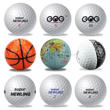 Golf-Ball Globe GOG Basketball-Global Brand-New Distance 1pc Map Newling Supur Dropship