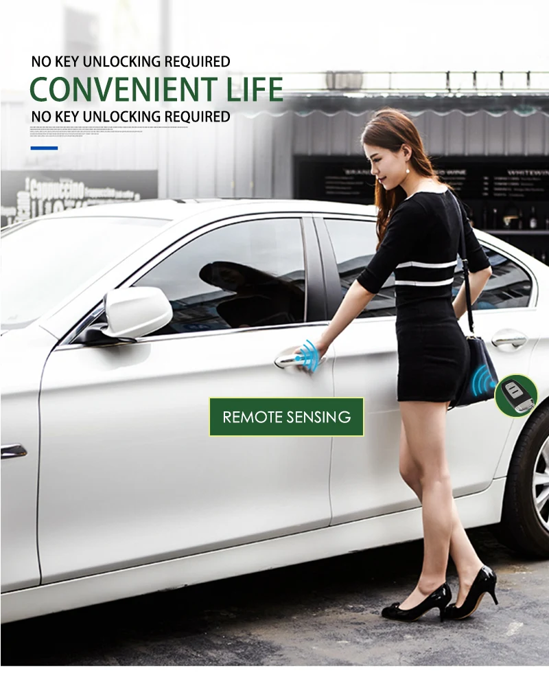  For Japan Car Remote Start Obd Plug And Play Smartphone Keyless Entry Car Alarm System Pke Button A
