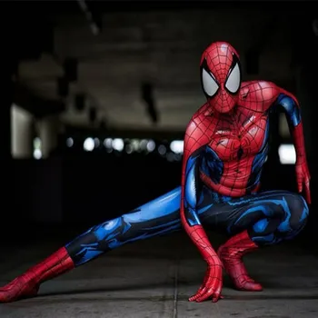 

Spider-Man 3 Raimi Spiderman Cosplay Peter Parker Costume Superhero Zentai Bodysui Adult man Ultimate Spiderman Jumpsuit Rompers
