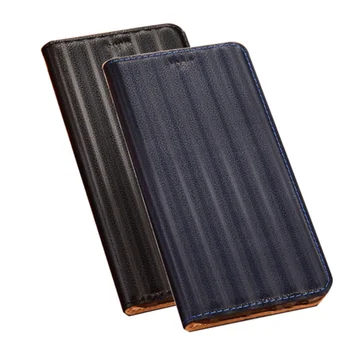 

Luxury gradient genuine leather phone bag card slot holder for HTC Desire 12 Plus/HTC U12 Plus magnetic phone case funda coque
