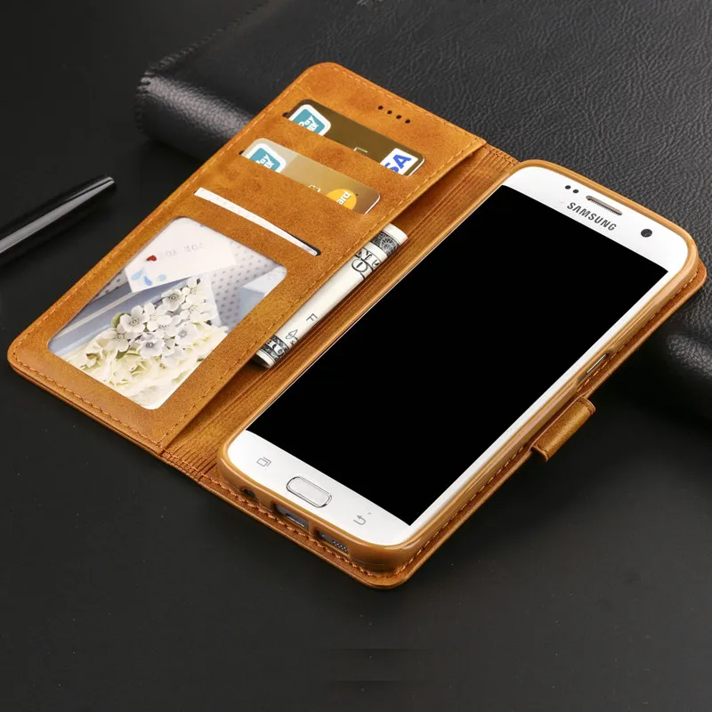 Для samsung Galaxy S7 Edge чехол кожаный бумажник флип-чехол для телефона samsung Galaxy S7 Edge Роскошный чехол для Galaxy S7 чехол флип