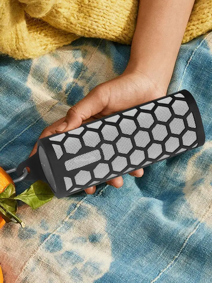 Custodia Protettiva Per Sonos Roam - Cover In Silicone Antiurbo + Custodia Rigida EVA Con Moschettone (Grigio)