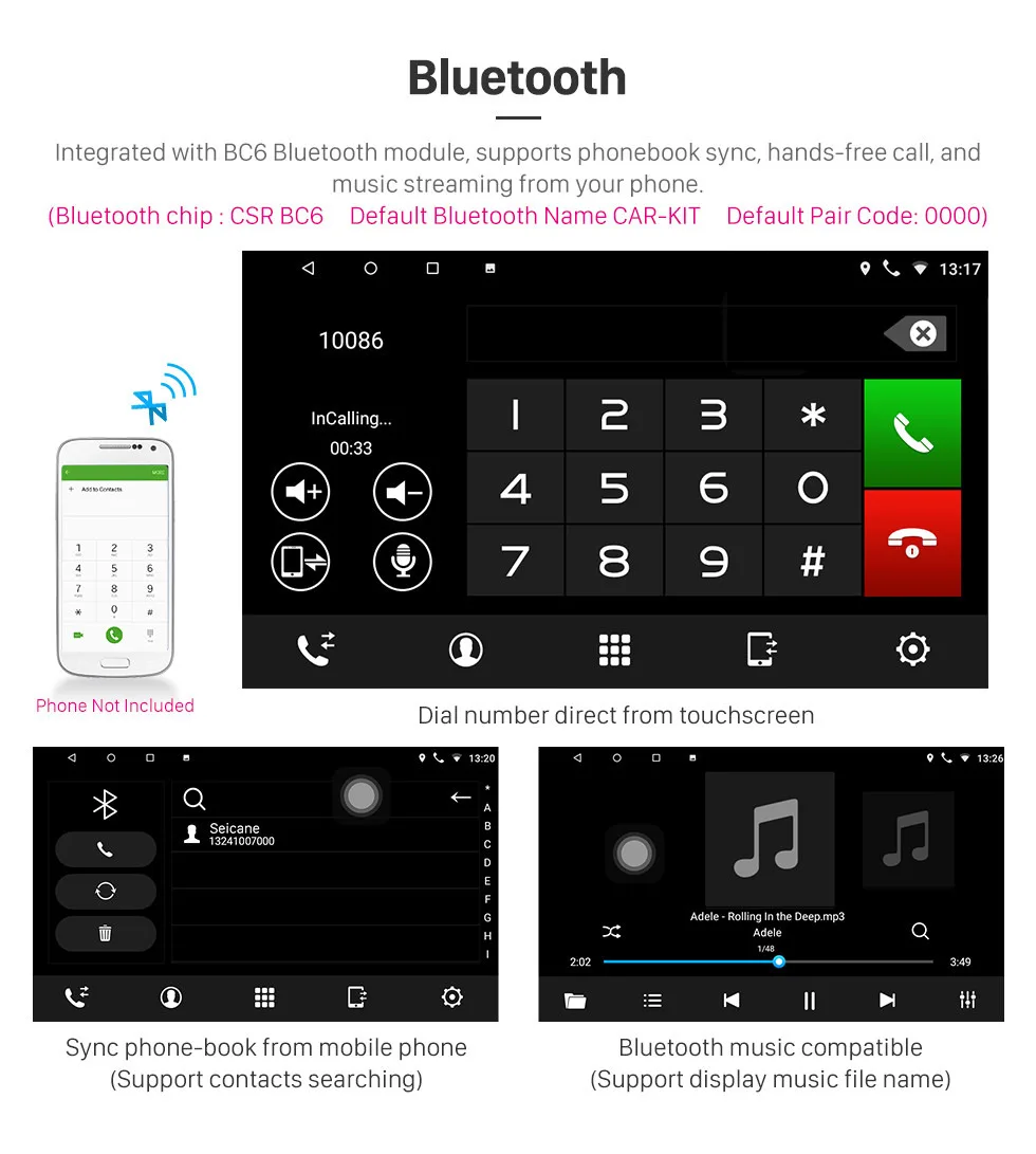 Seicane Android 9,0 автомобильный Радио мультимедийный плеер для 2011 2012 2013 hyundai Elantra поддержка 3g ТВ тюнер DVR 9 дюймов gps навигация