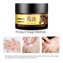 Новинка, анти-сушка, анти-растрескивающийся крем для рук и ног с лошадиным маслом, увлажняющий крем для рук и ног