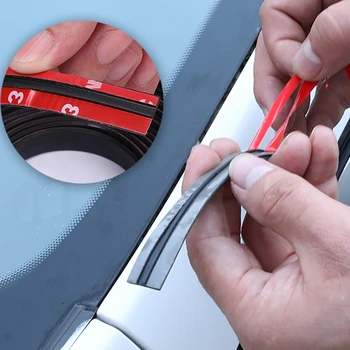 

Car Door Seal Strips Sticker Noise Insulation For Ford Focus 2 1 Fiesta Mondeo 4 3 Transit Fusion Ranger Mustang KA S-max