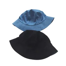 Двухцветная пляжная УФ-защита летняя портативная Двусторонняя шляпа для рыбалки Складная Солнцезащитная шляпа с широкими полями для улицы