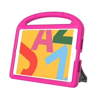 

Drop Shockproof Case For for ipad 10.2 7th Generation 2019 Kids Children Safe EVA Foam Tablet Protective Shell Handle Stand A40