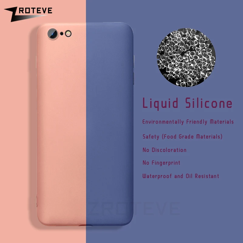 SE 2 Чехол Zroteve Coque для iPhone 2020 чехол Роскошный жидкий силикон iPhone7 iPhone8 7 8