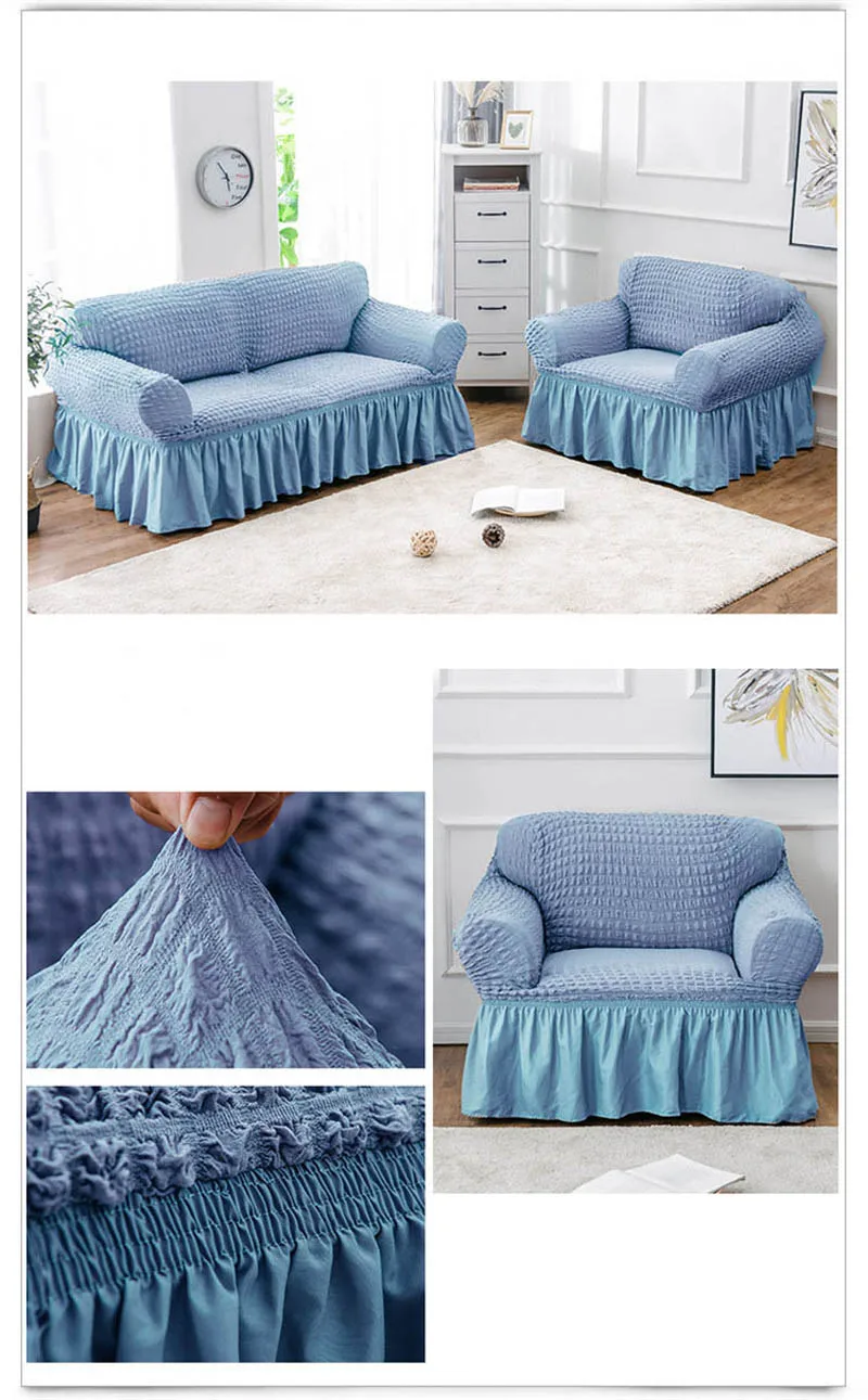 Домашняя мебель защитный чехол для дивана чехол для кресла диван канап эластичные Чехлы плотная обертка все включено