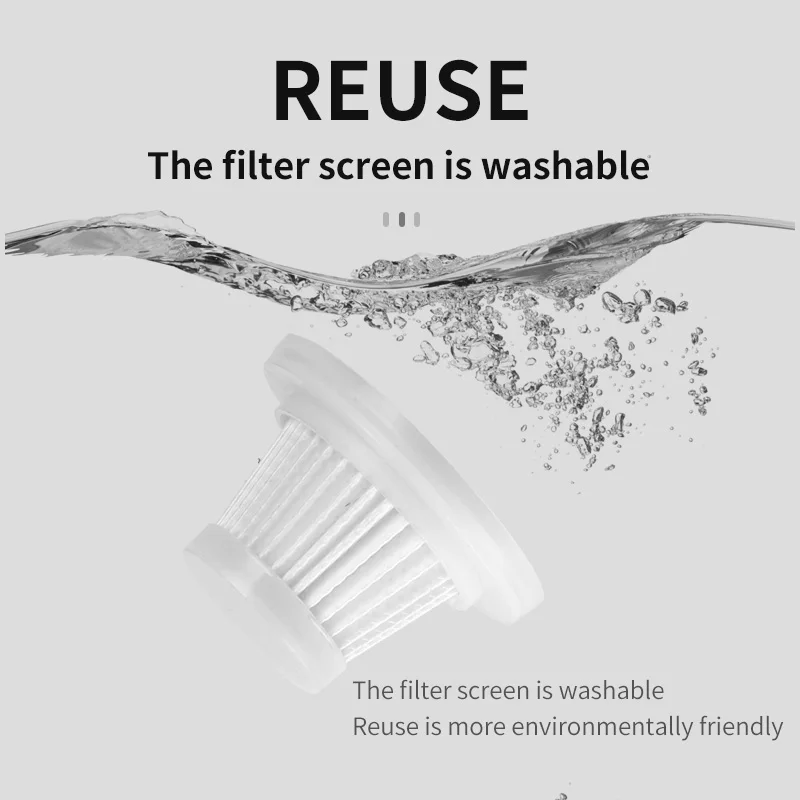 Car Vacuum Cleaner Handheld Portable Wireless Electric Vacuum Cleaner 8000Pa Strong Suction Car Household Dual-Use Mini Cleaner