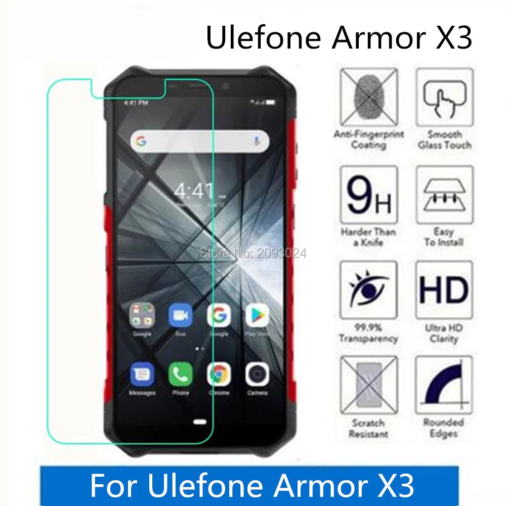 Закаленное стекло для Ulefone Armor X3 2.5D Премиум Защитная пленка защитная